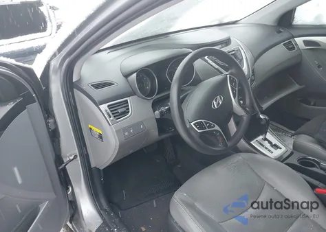 2012 Hyundai Elantra Limited (Ulsan Plant) из США, поврежденный, VIN KMHDH4AEXCU226521